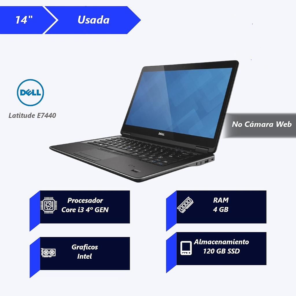 Dell core i3 4th generación
